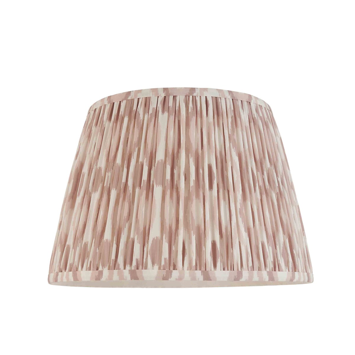 35cm Ikat Light Shade in Pleated Fabric natural, ÉDITÉ