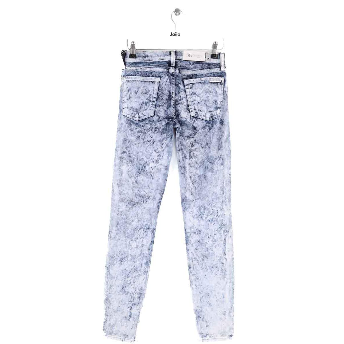 Jean slim - Très Bon État bleu, 7 FOR ALL MANKIND