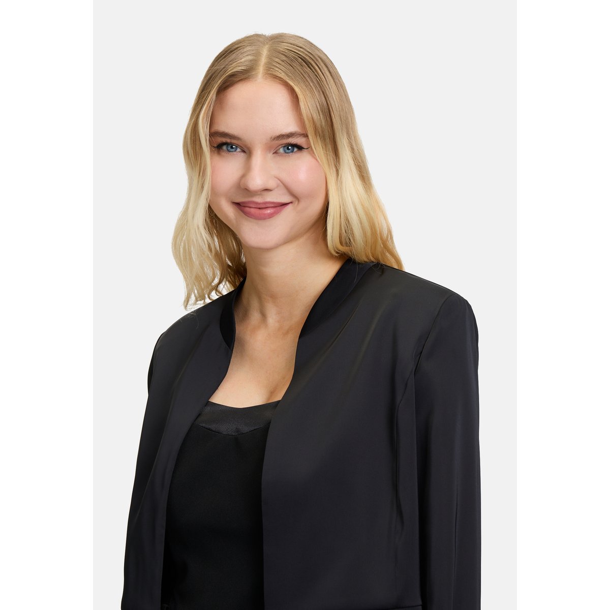 Blouson à manches longues noir, VERA MONT
