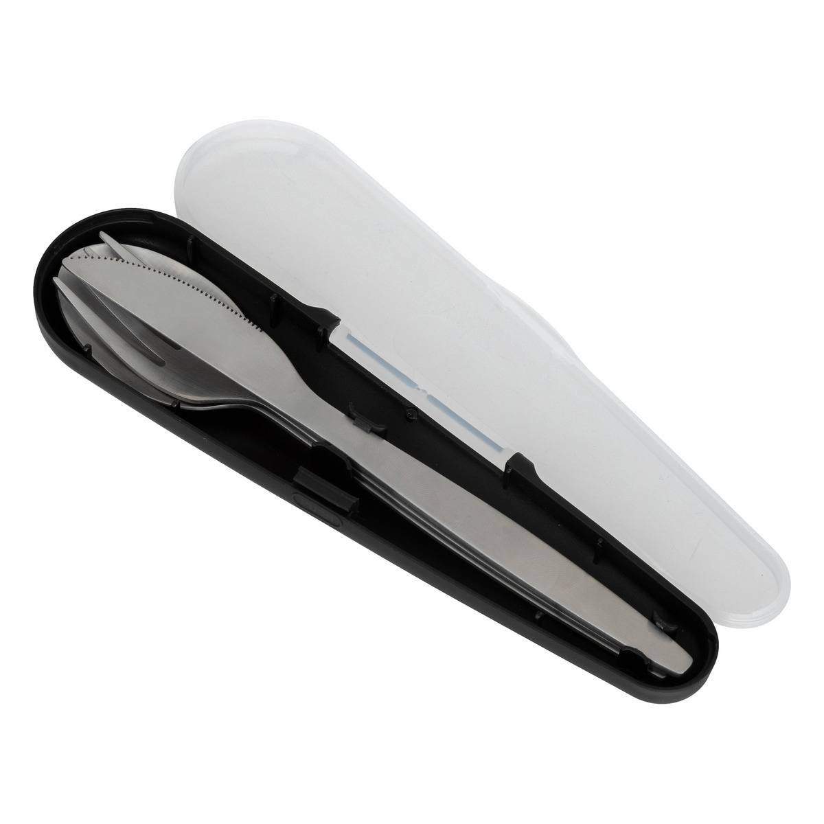 Set de couverts de voyage avec boîte gris, 5FIVE SIMPLY SMART