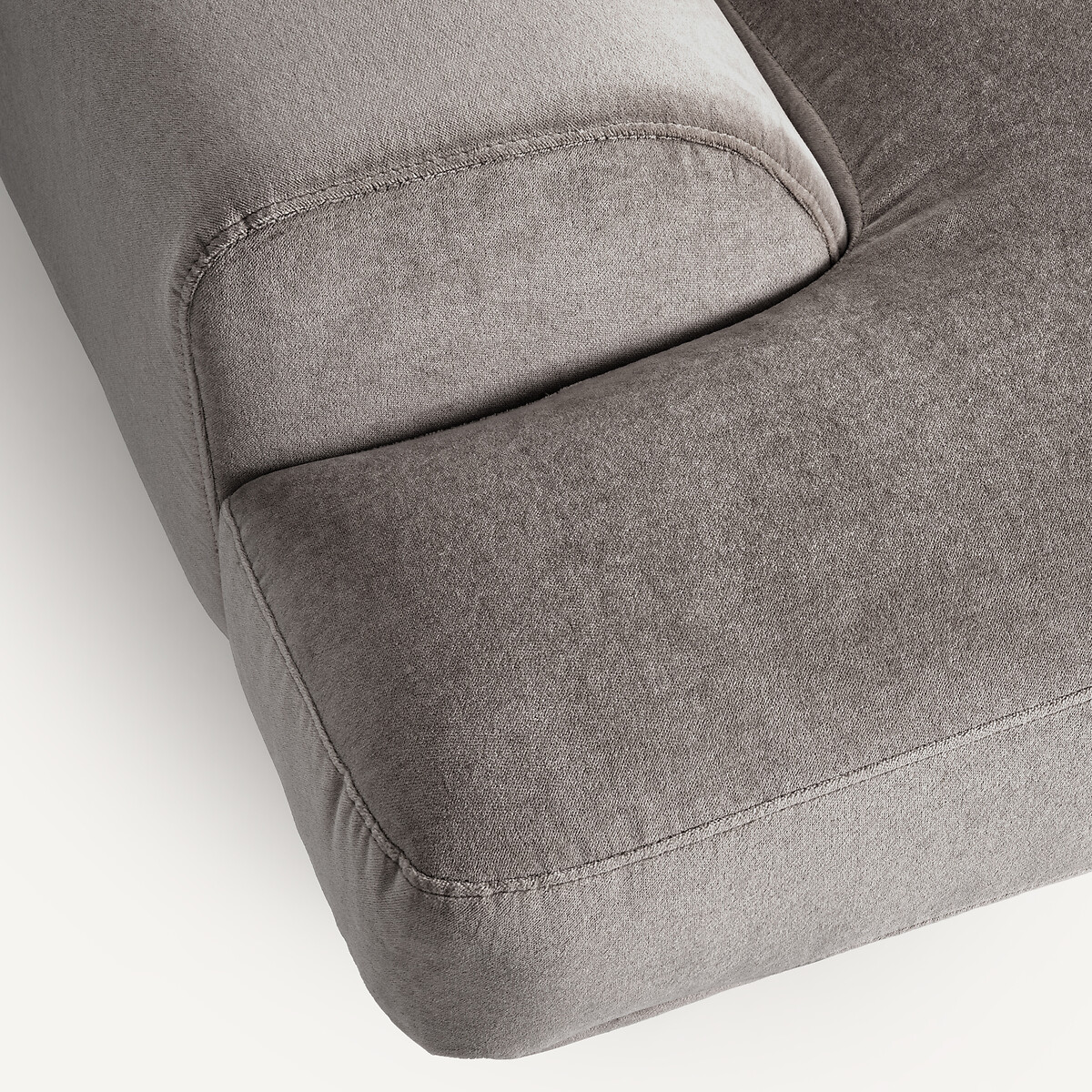 Sofa Velours stone, Orizonte grau, AM.PM