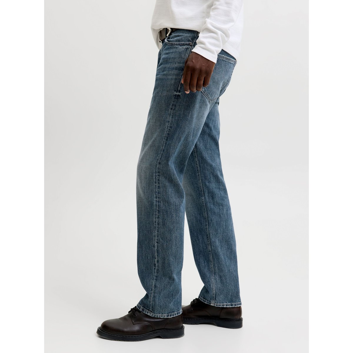 Jean Coupe Décontractée dark blue denim 1, JACK & JONES