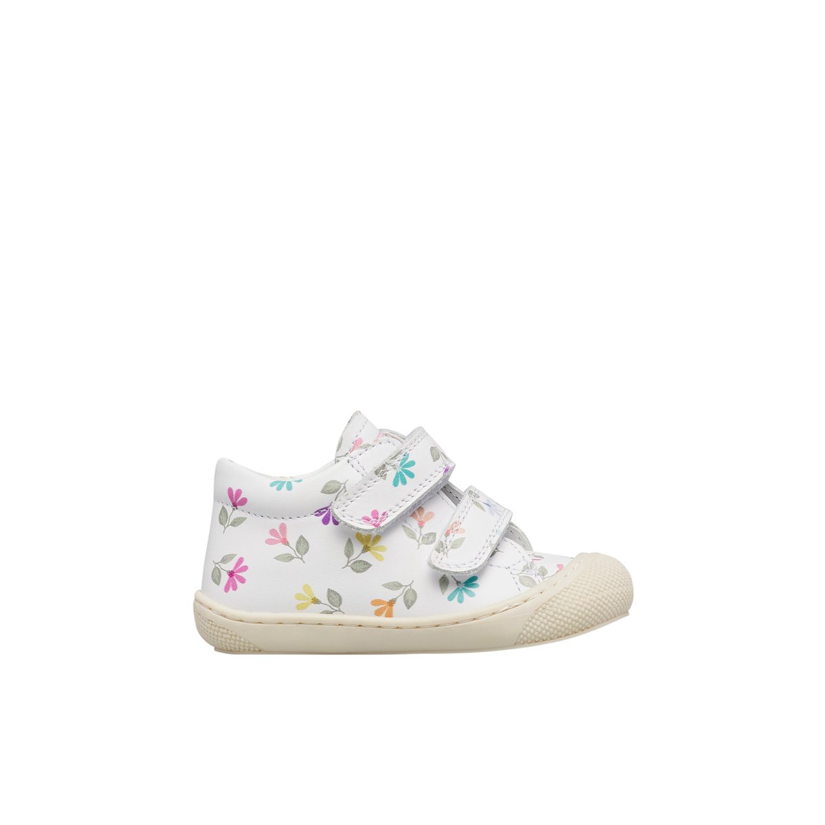 Chaussures premiers pas en cuir COCOON VL blanc-, NATURINO