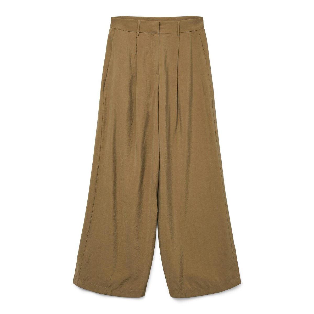 Wide Leg Trousers camel, VERO MODA