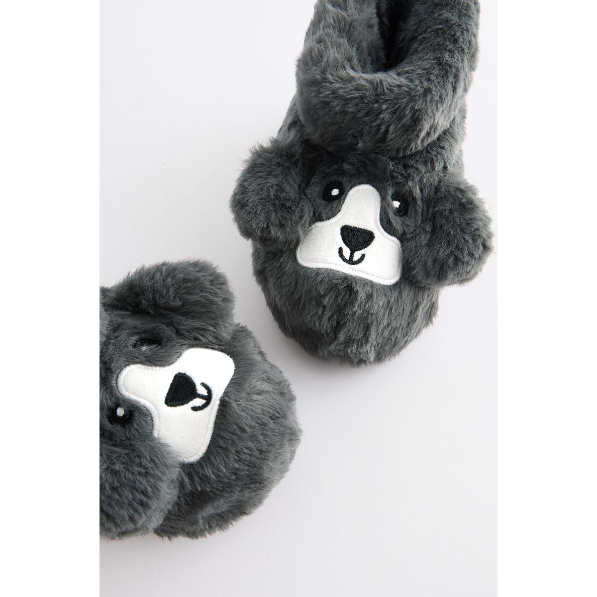 Chaussons style bottines chien gris, NEXT