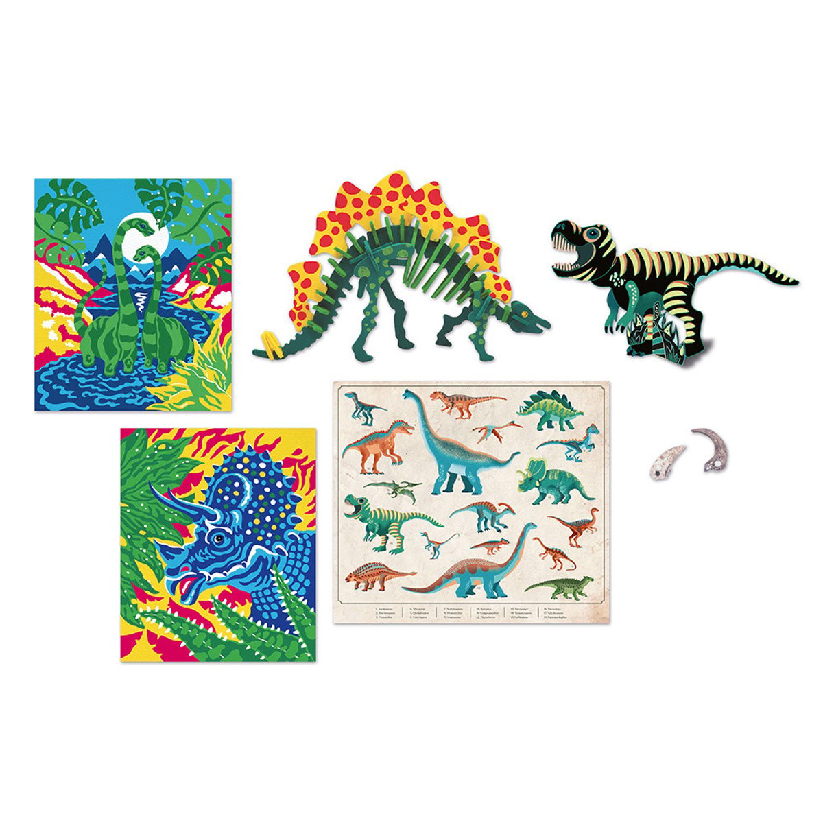 Mallette Explorateur Jurassic Explorer couleur unique, JANOD
