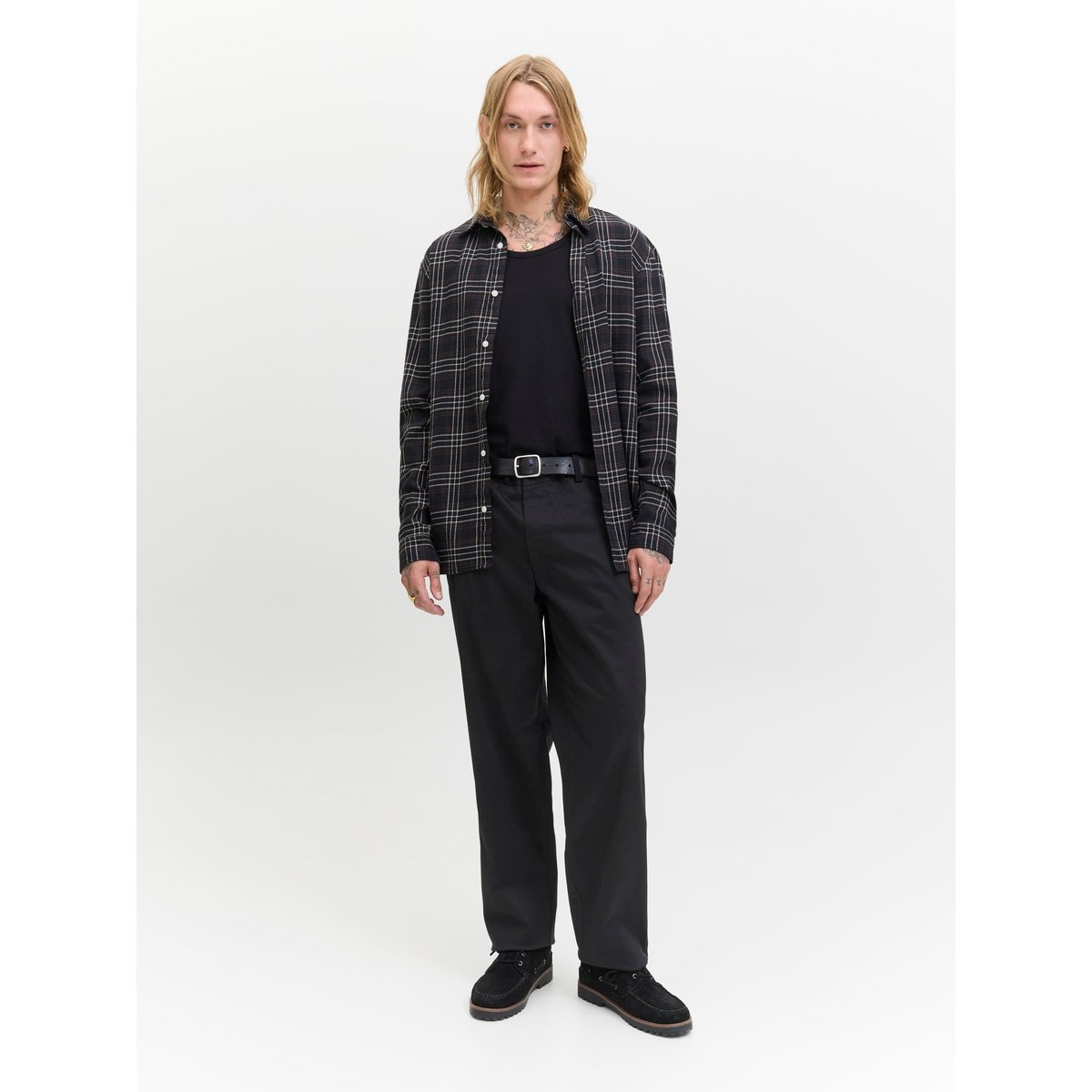Pantalon Chino black 1, JACK & JONES