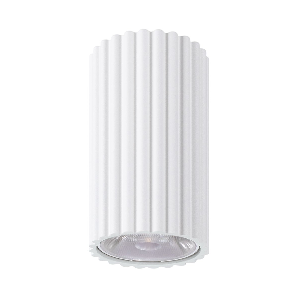 Plafonnier Aluminium Blanc LED 1 Ivar blanc, EDEN