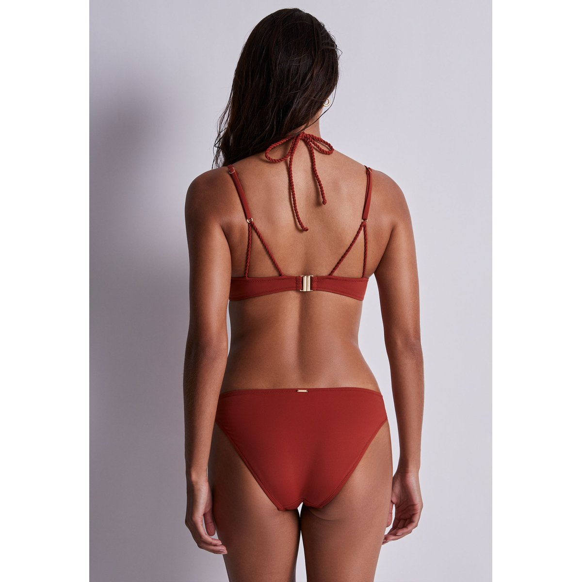 Haut de maillot de bain Push up coques Summer Journey rouge, AUBADE