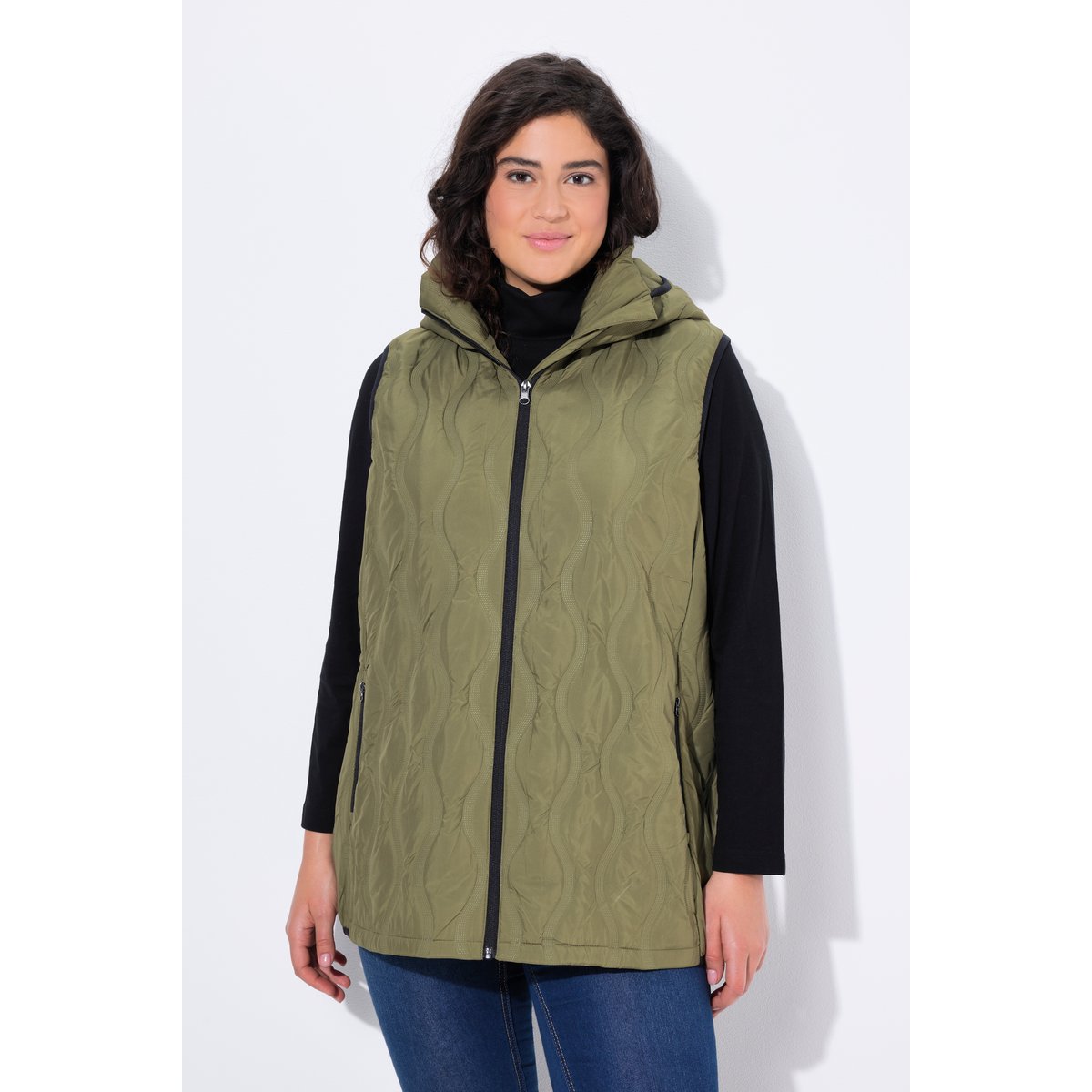 Doudoune sans manches HYPRAR vert mousse, ULLA POPKEN