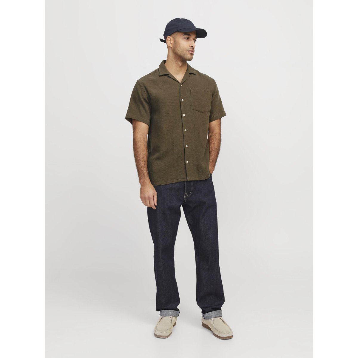Chemise De Vacances marron - beech 2, JACK & JONES