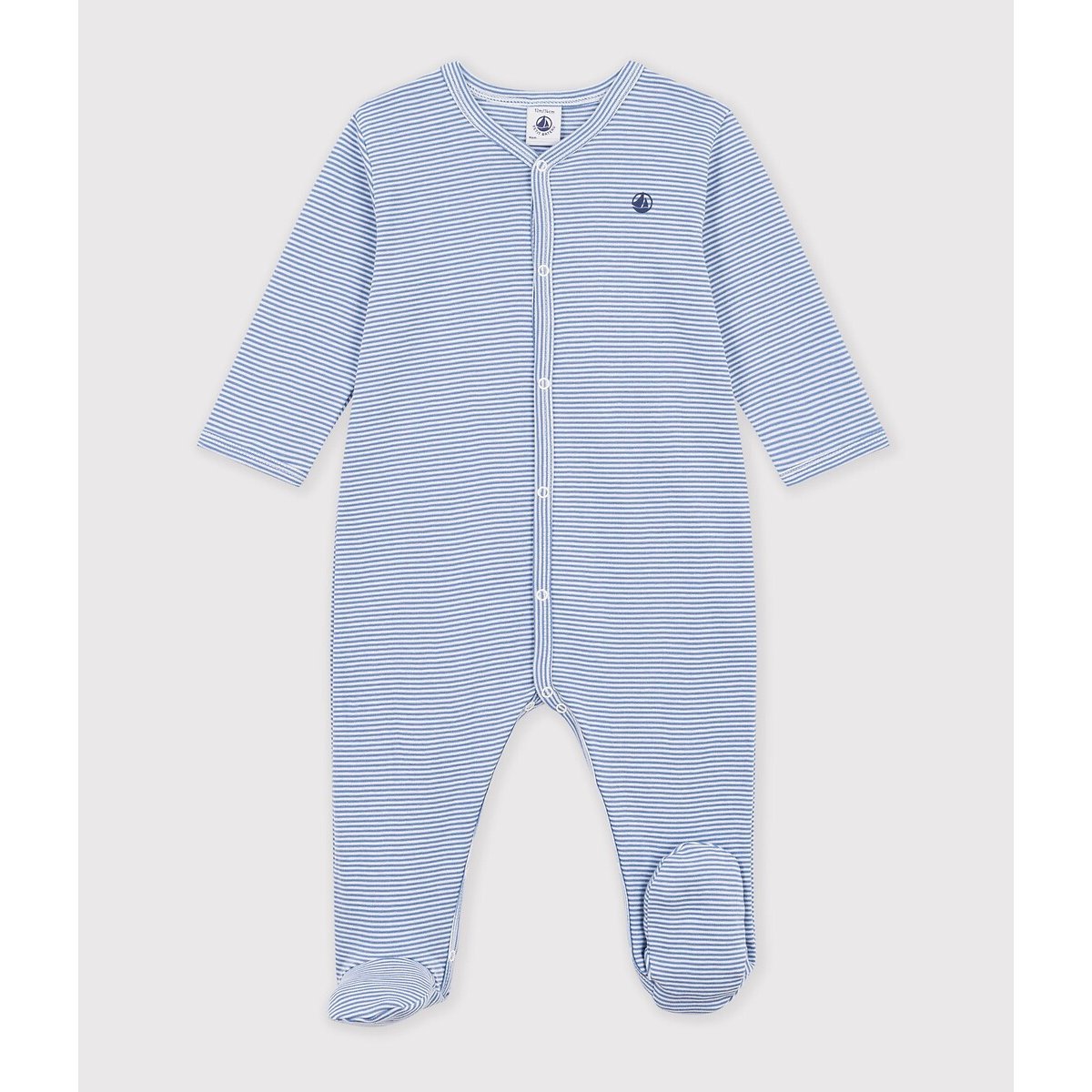 Dors bien imprimé fond bleu, PETIT BATEAU