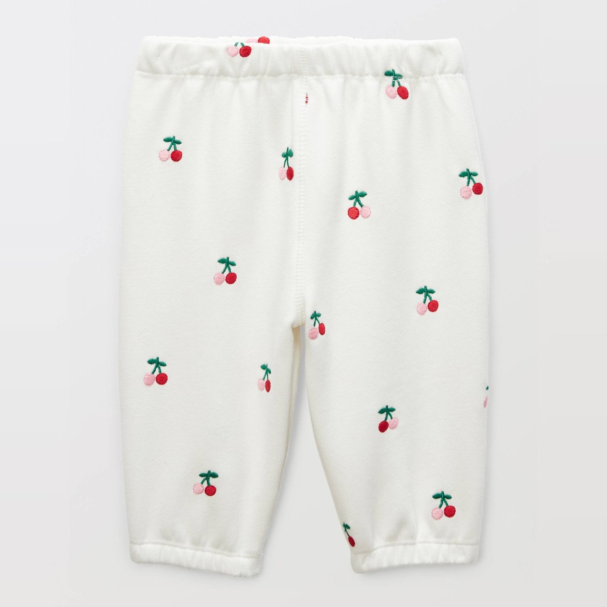 Jogging brodé en coton BIO GOTS ecru, BOUT'CHOU