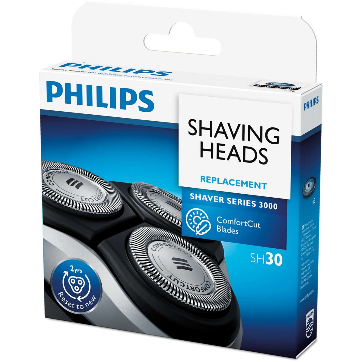 Tête de rasoir SH30/50 couleur unique, PHILIPS