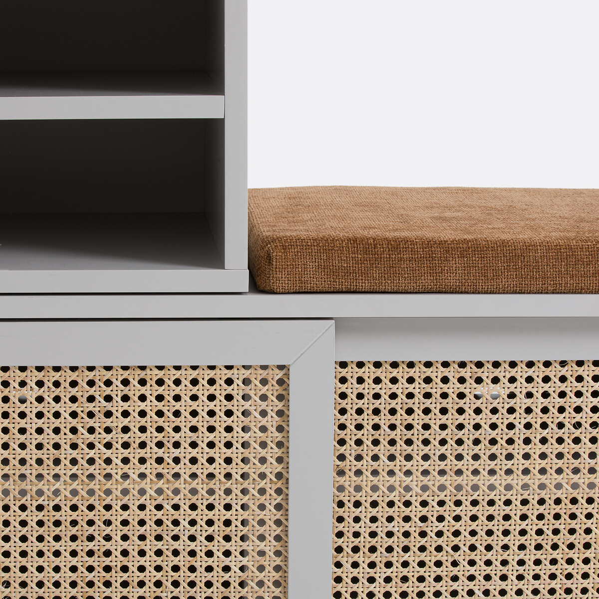 Banc d’entrée, Paola gris/naturel, LA REDOUTE INTERIEURS