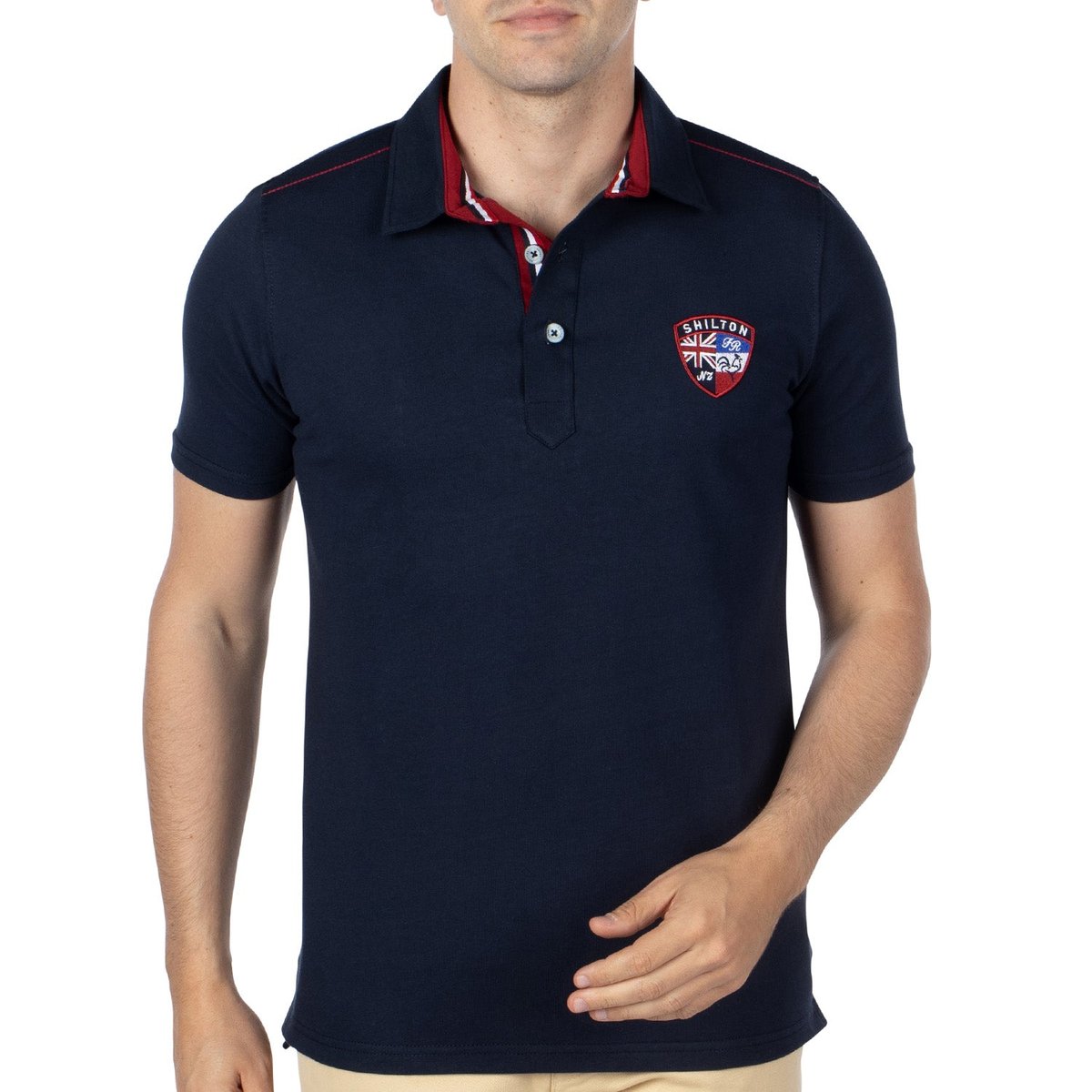 Polo rugby FR-NZL navy, SHILTON