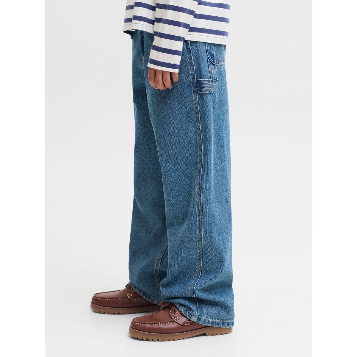 Jean Baggy Fit blue denim, JACK & JONES JUNIOR