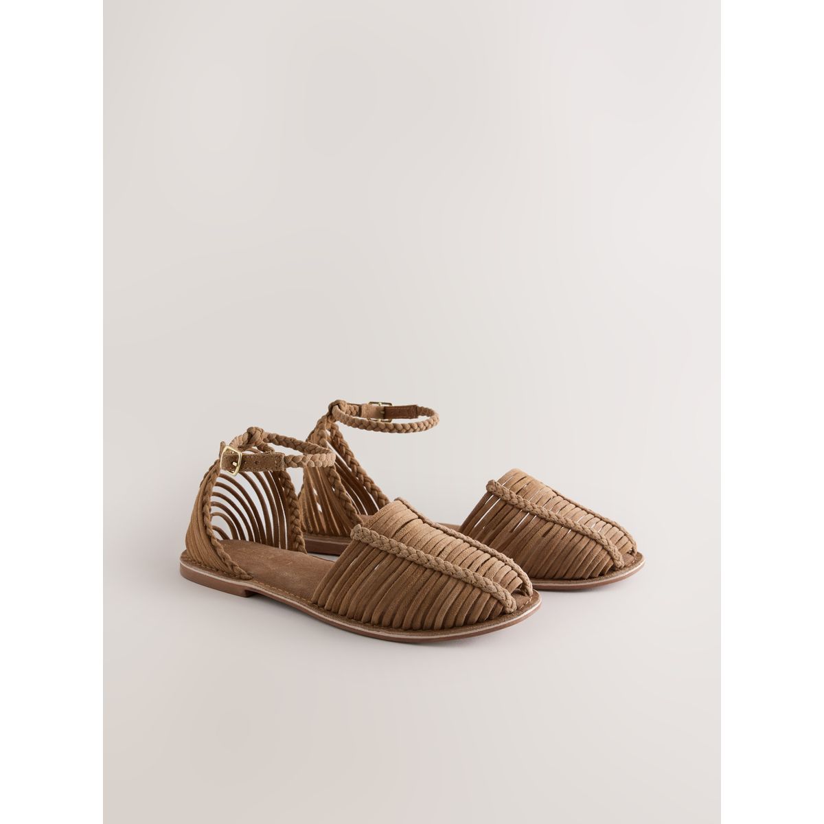 Huaraches plates forever comfort® camel, NEXT
