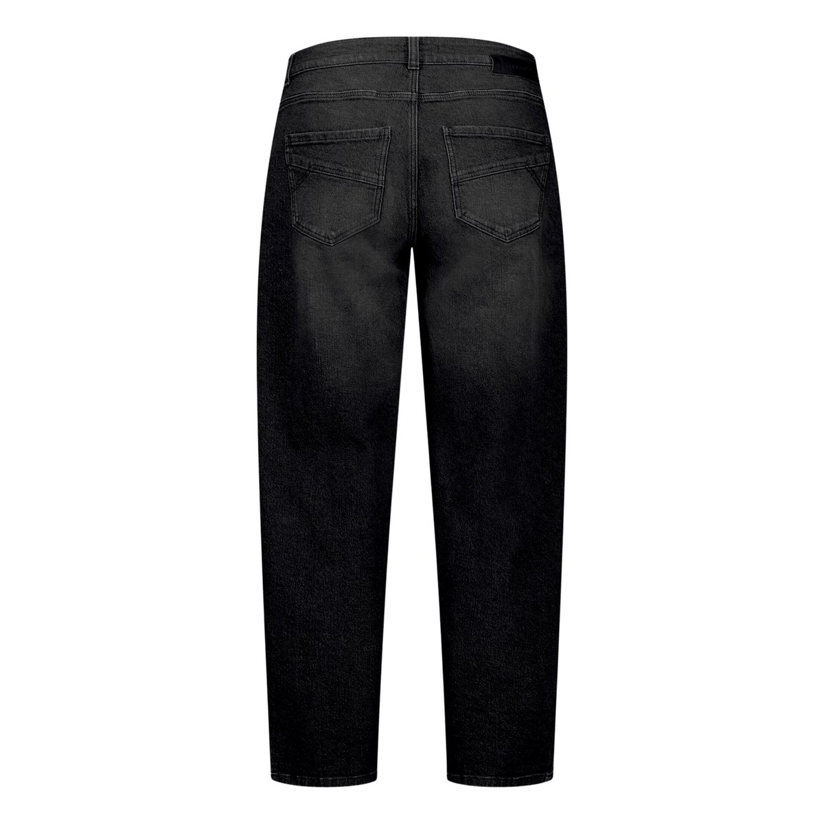Jeans baggy à effet délavé black denim, BETTY & CO