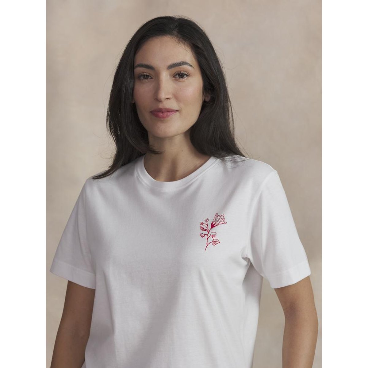 T-shirt manches courtes ISCIATEE blanc, TBS
