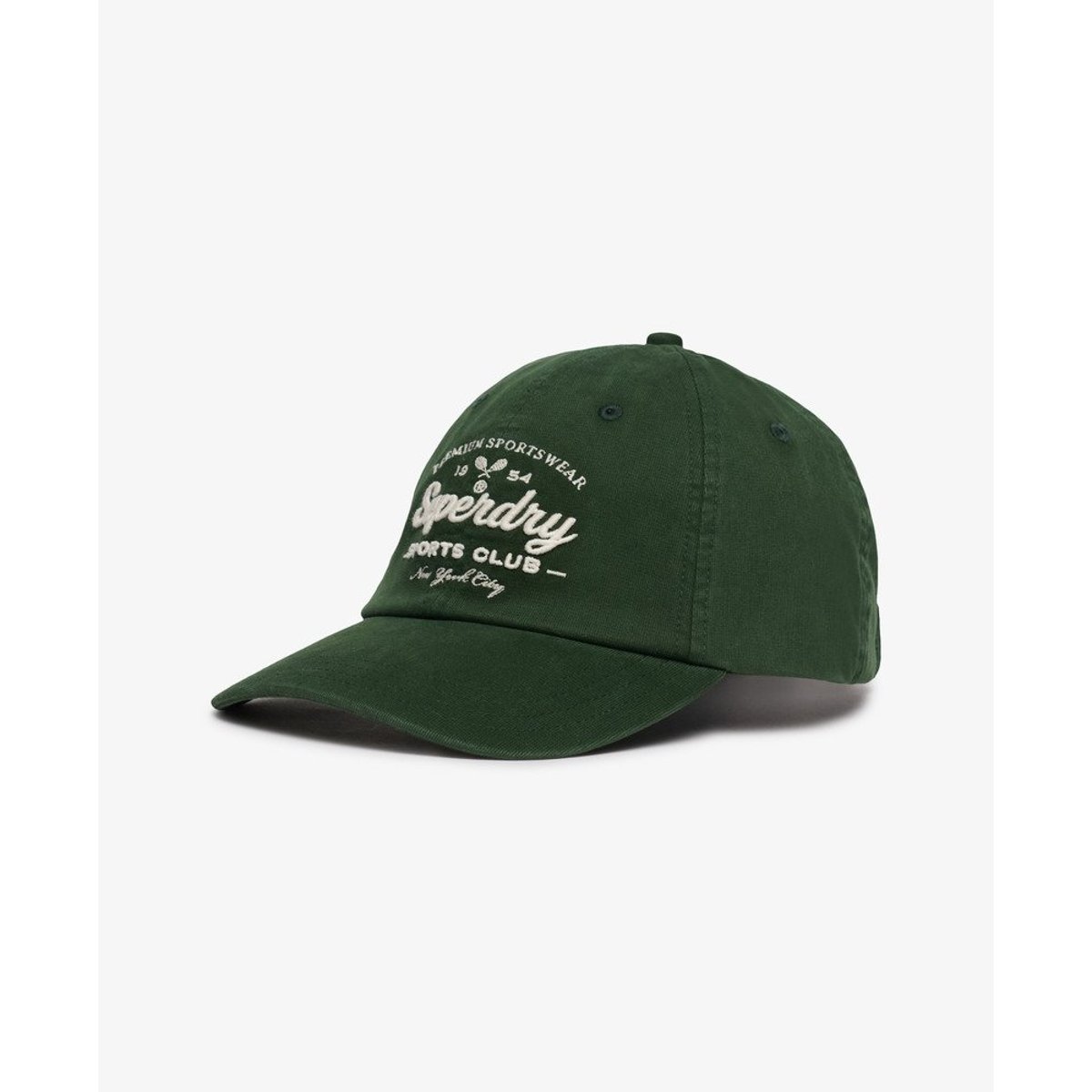 Casquette de base-ball Vintage Club vert profond, SUPERDRY