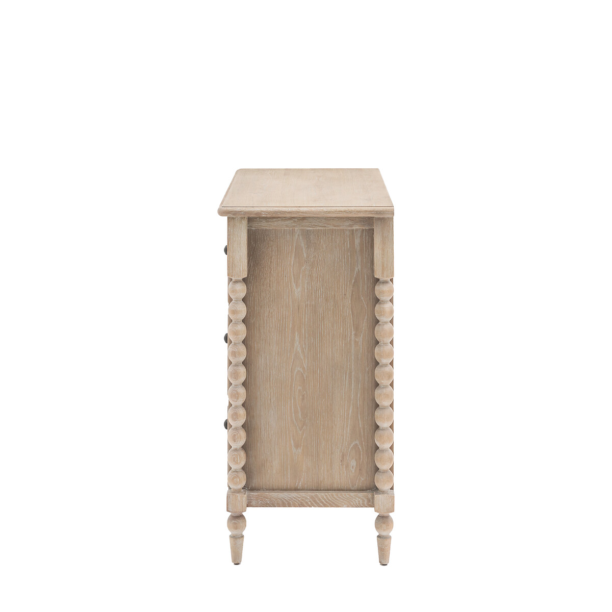 Ames Oak 3 Drawer Chest with Pompom Legs oak, ÉDITÉ