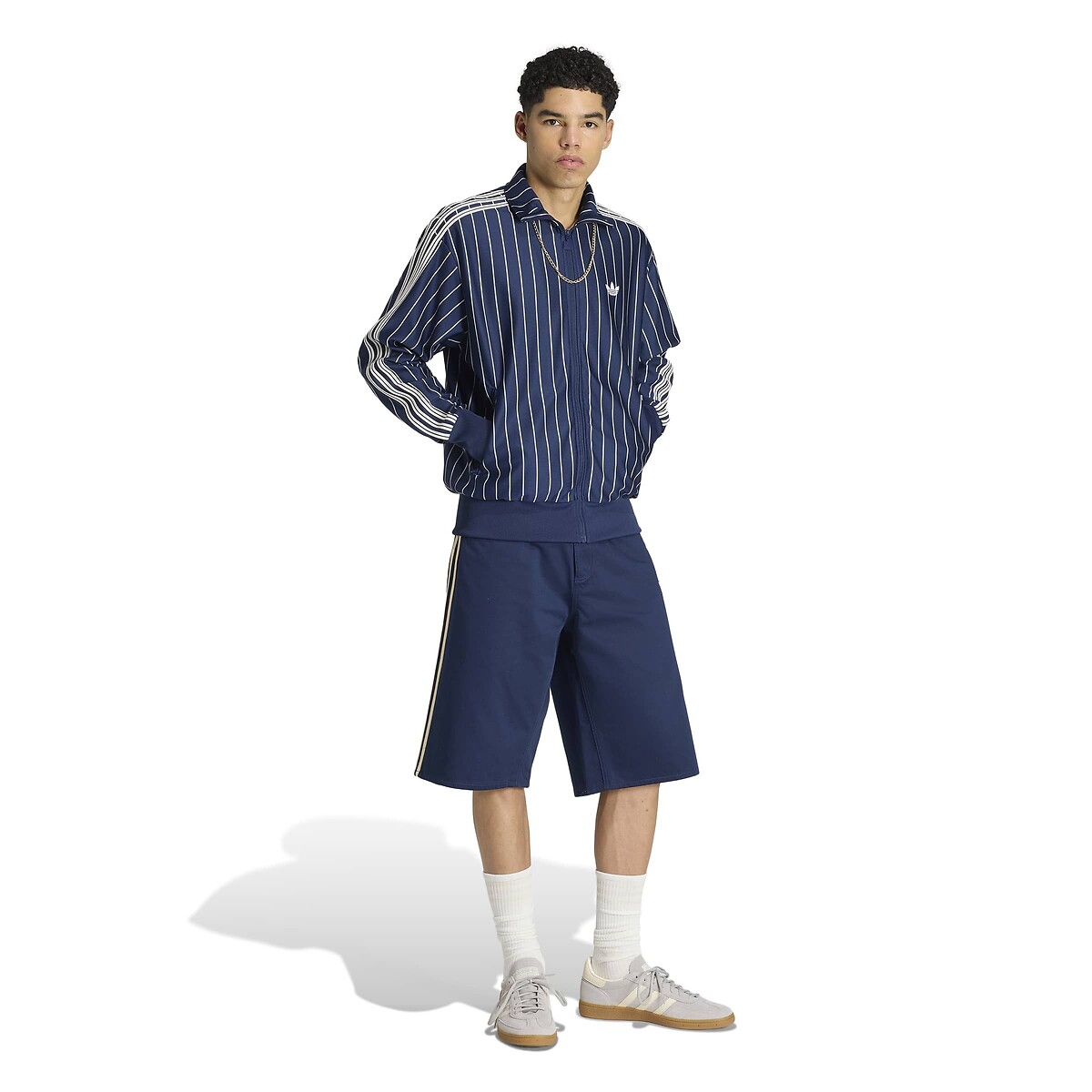 Veste de survêtement, loose fit, FIREBIRD bleu foncé, adidas Originals