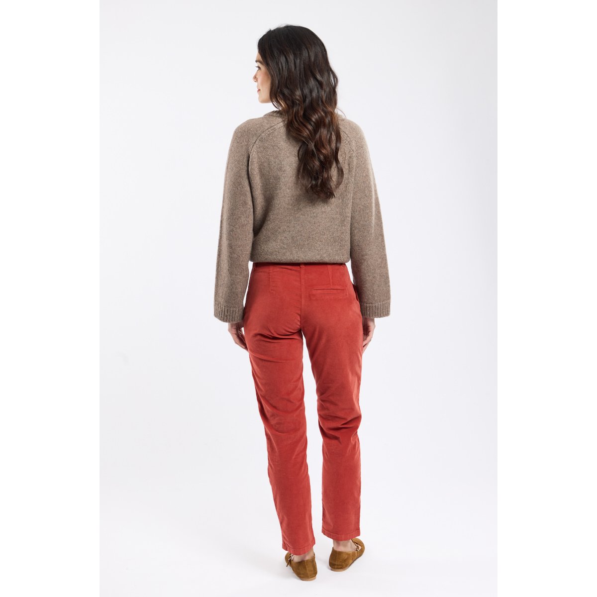 Pantalon coupe droite en coton passata, ARMOR-LUX