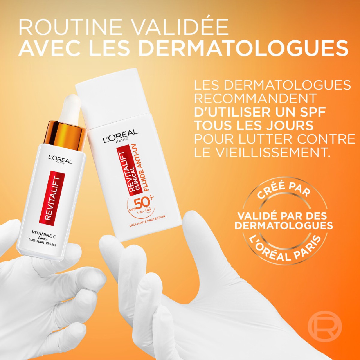 Coffret Routine Visage Vitamine C couleur unique, L'OREAL PARIS