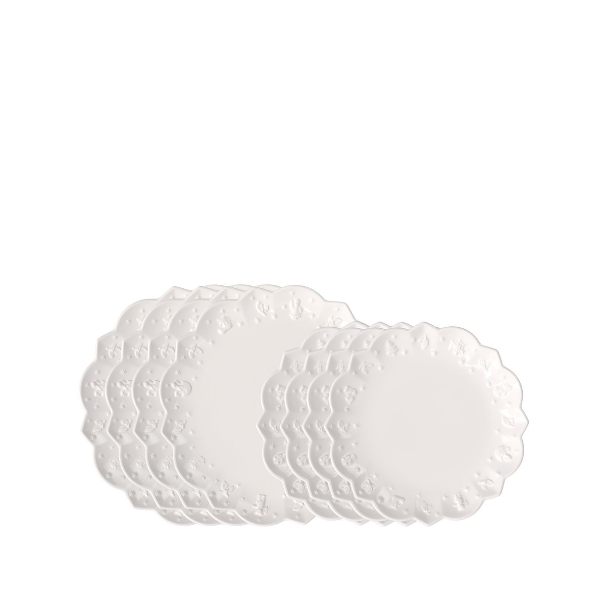Assiettes, Set 8Pcs TOY'S DELIGHT ROYAL CLASSIC couleur unique, VILLEROY & BOCH