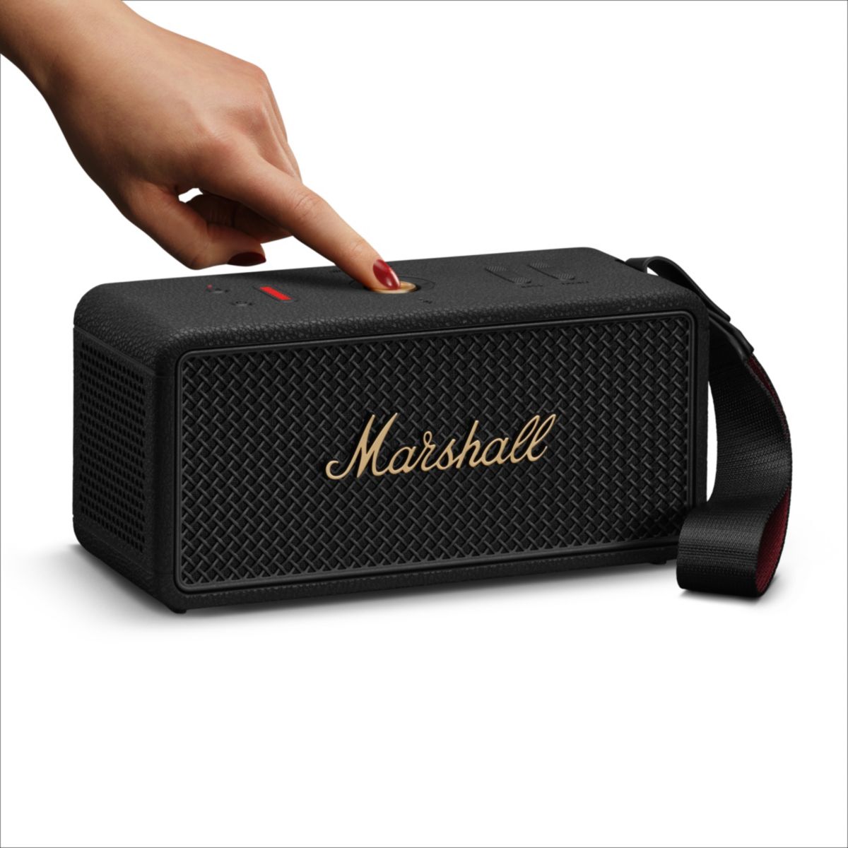 Enceinte portable Middleton II Black & Brass - Bluetooth, étanche, autonomie 30h couleur unique, MARSHALL