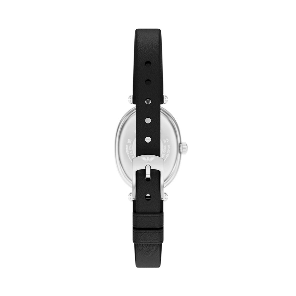Montre Analogique EMPORIO ARMANI argenté blanc noir, EMPORIO ARMANI