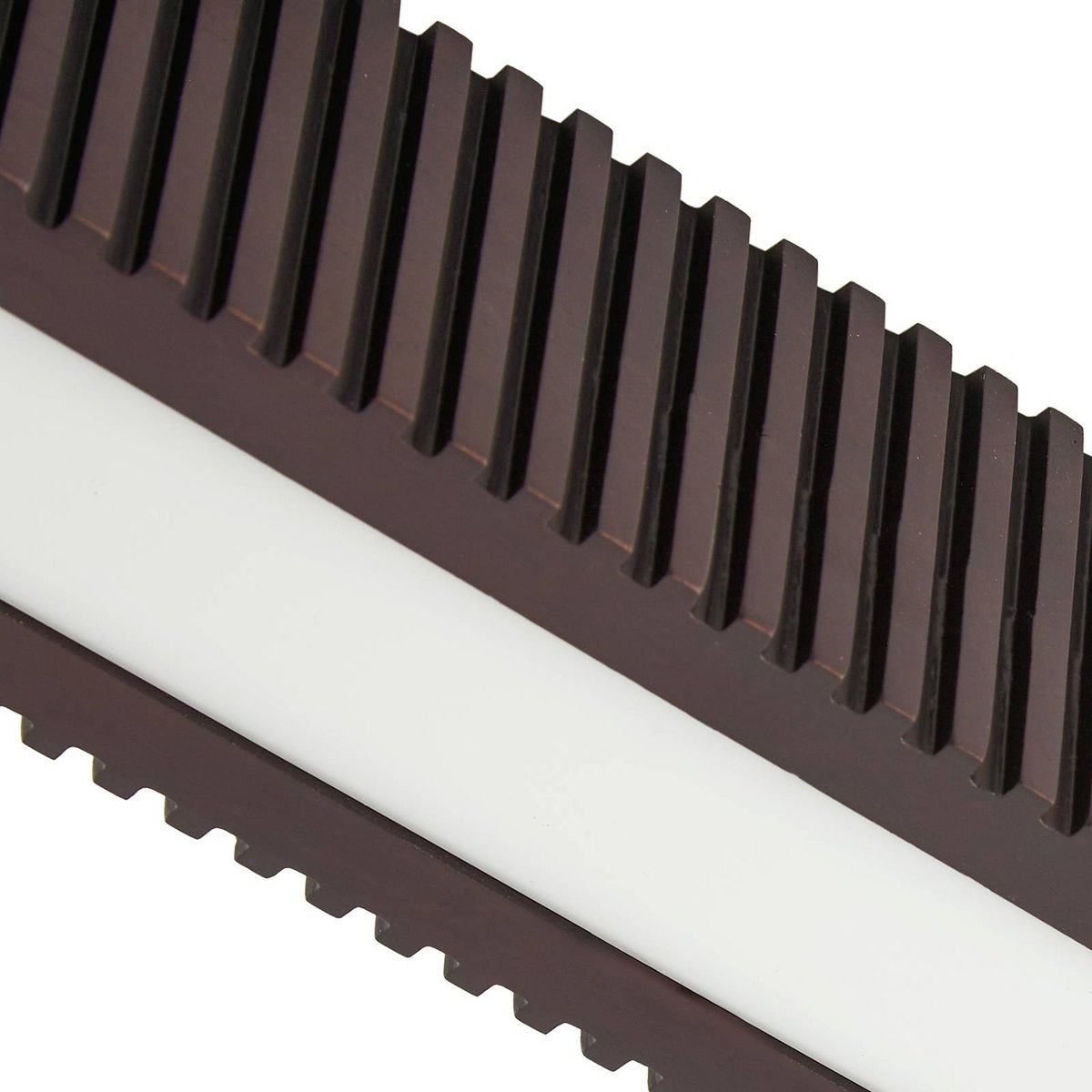 Plafonnier en bois designLED, Emara chêne foncé, noir, blanc, LUCANDE