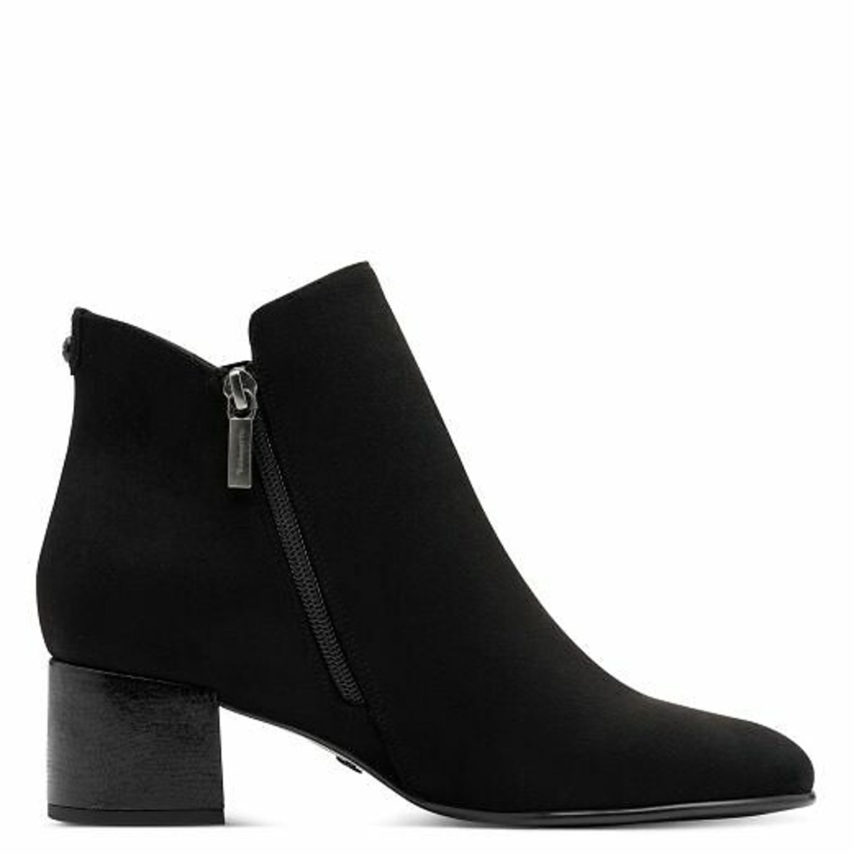 Stivaletti con tacco nero , TAMARIS