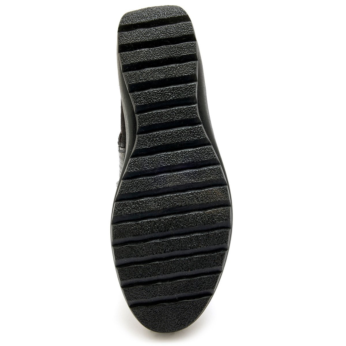 Boots compensées fourrées 2 zips noir, PEDICONFORT