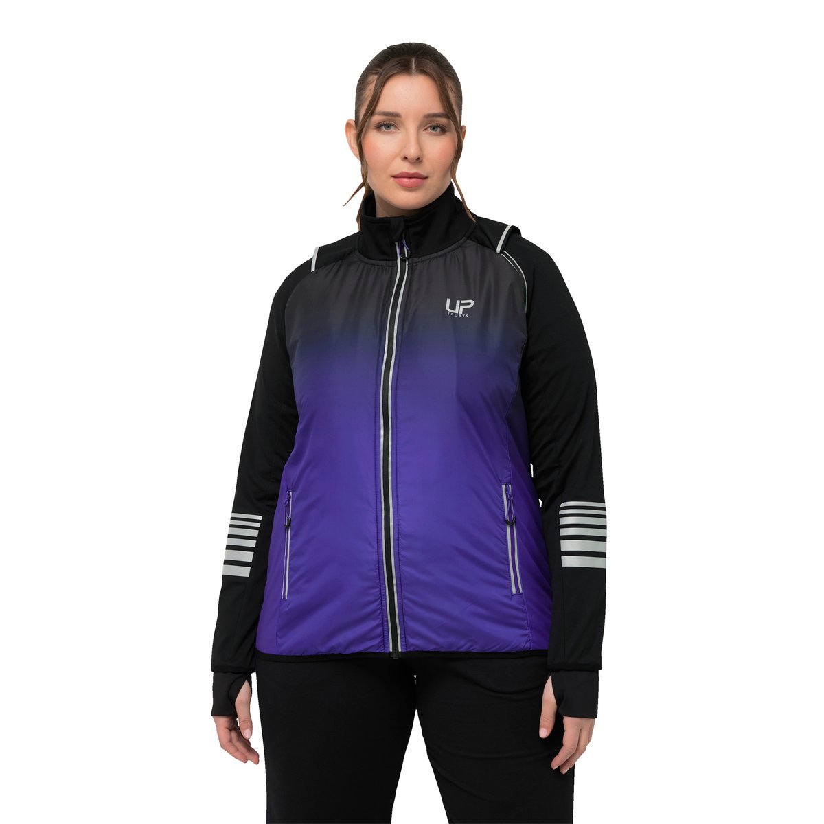 Veste technique 2-en-1 violet, ULLA POPKEN