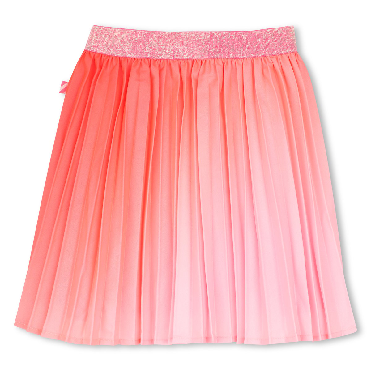 Jupe plissée corail fluo, BILLIEBLUSH