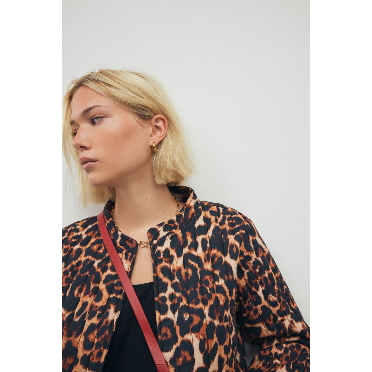 Veste rembourrée imprimé animal, NEXT
