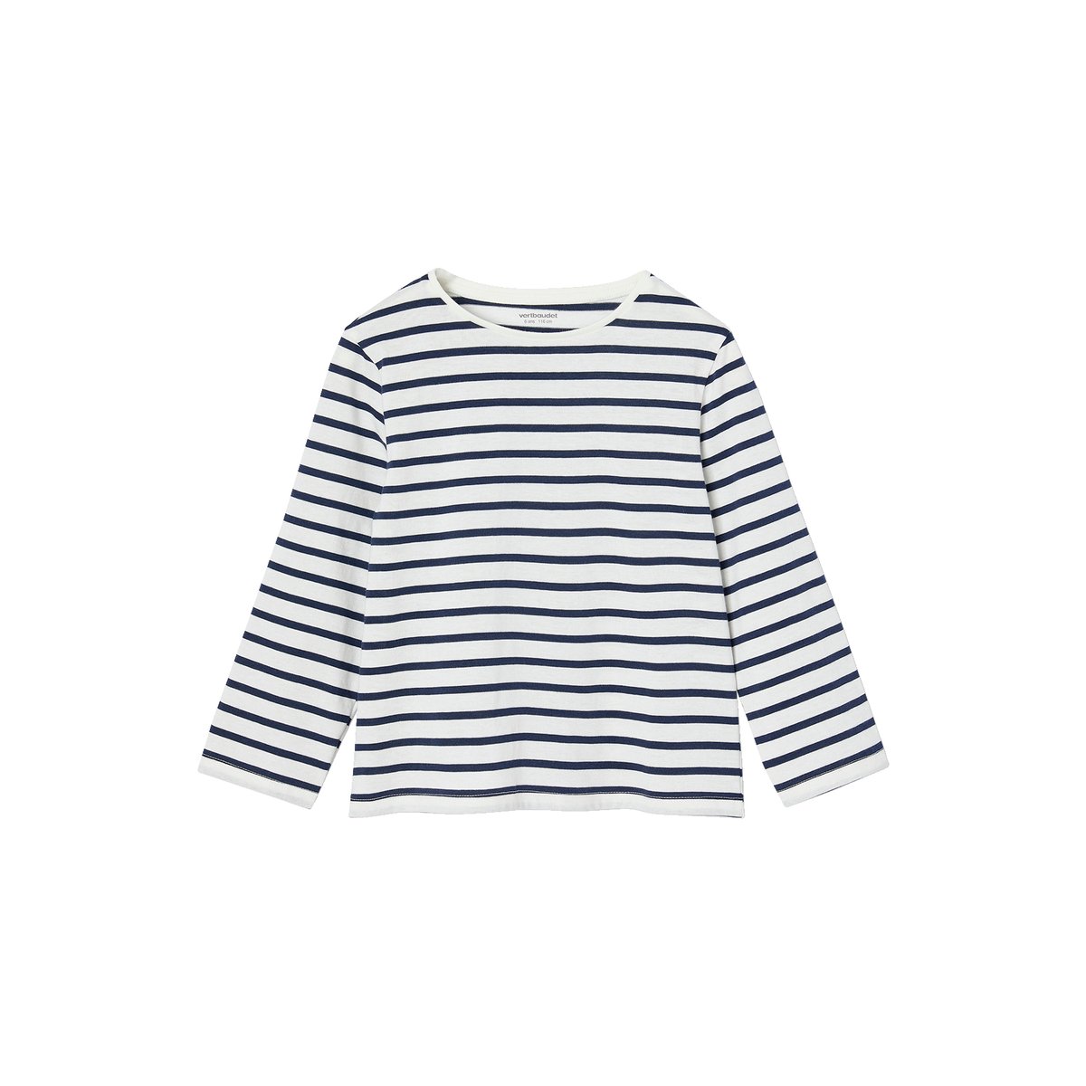 Lot de 3 t-shirts fantaisie manches longues corail, VERTBAUDET