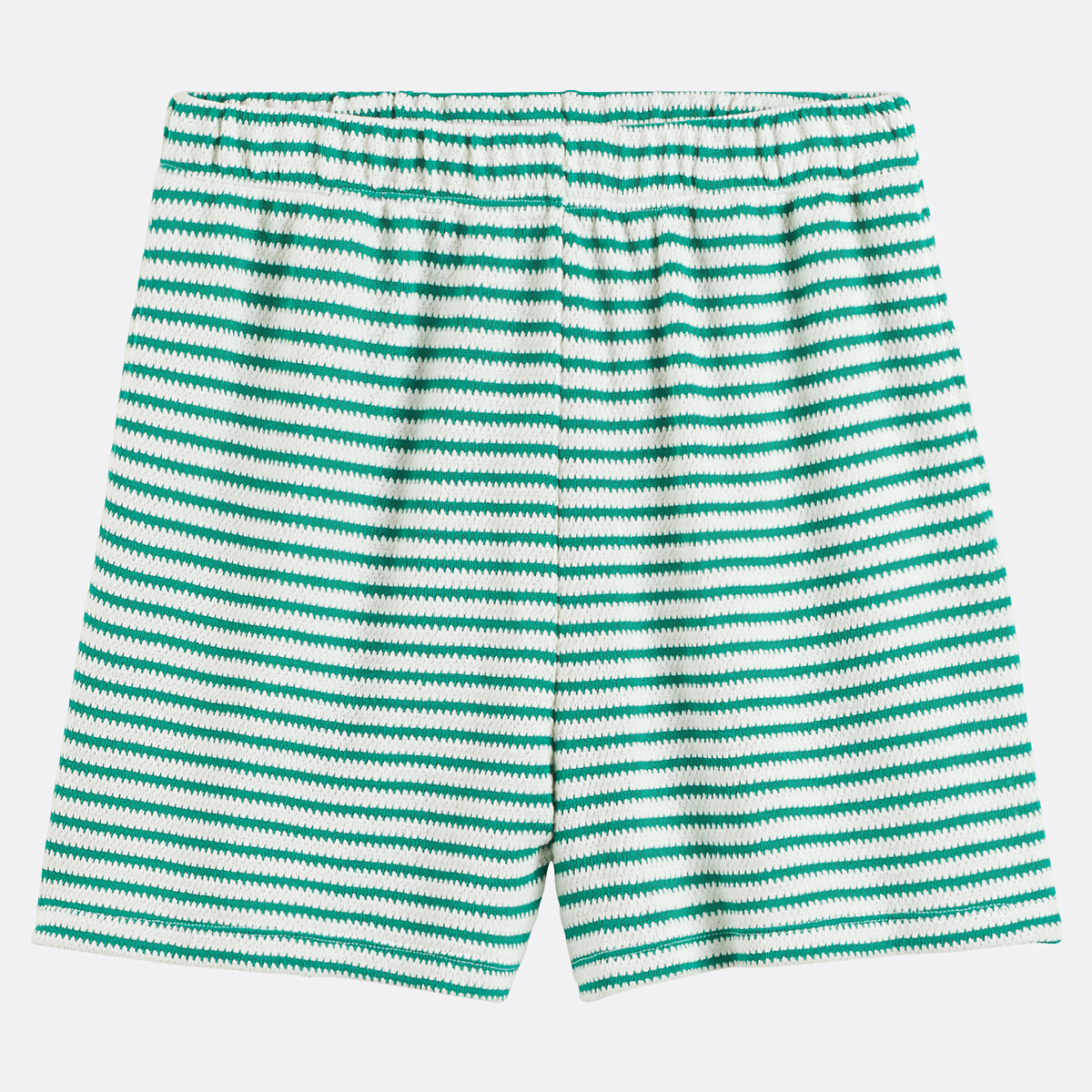 Striped Knitted Shorts 90008532, LA REDOUTE COLLECTIONS