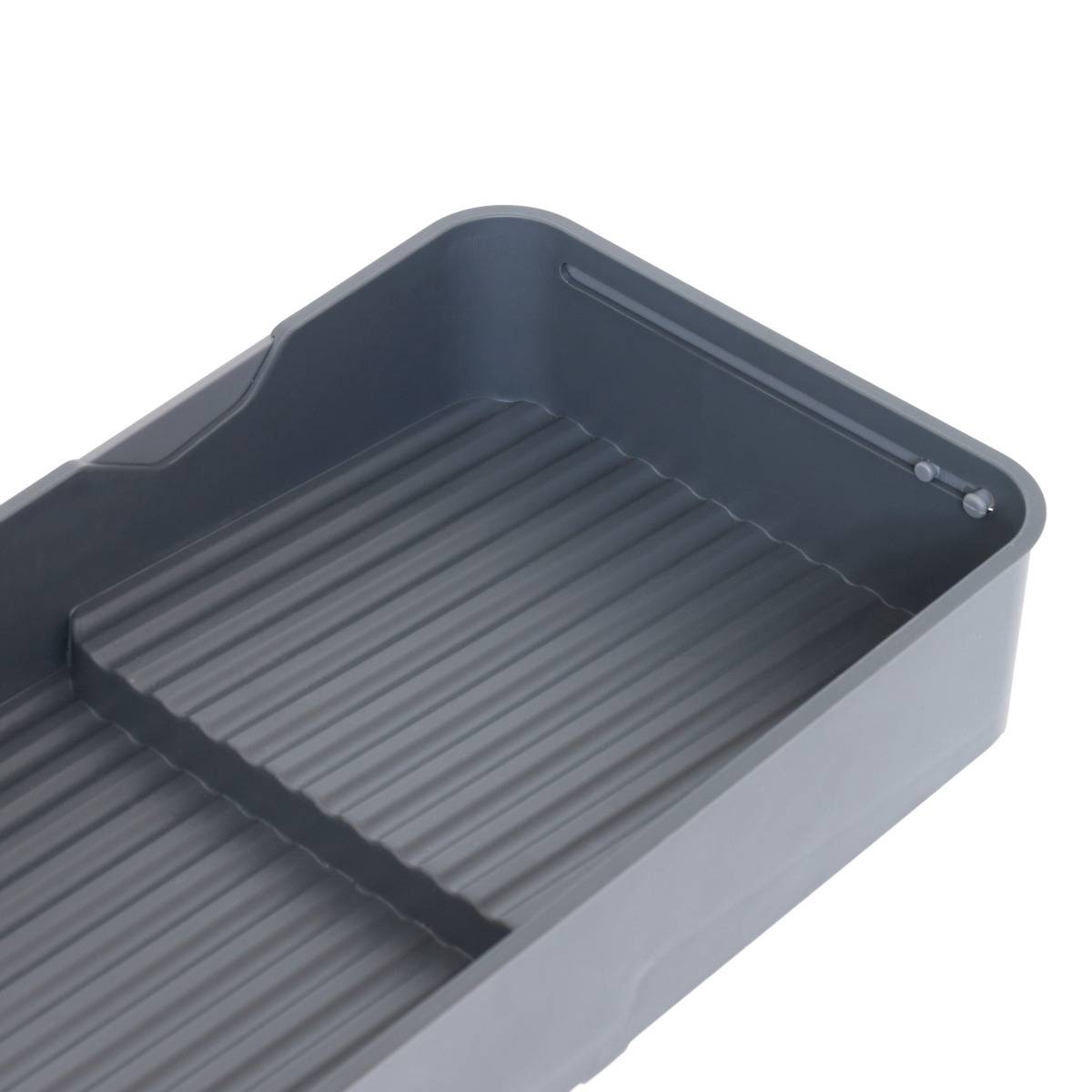 Rangement à épices extensible pour tiroir rectangulaire NEO gris, 5FIVE SIMPLY SMART