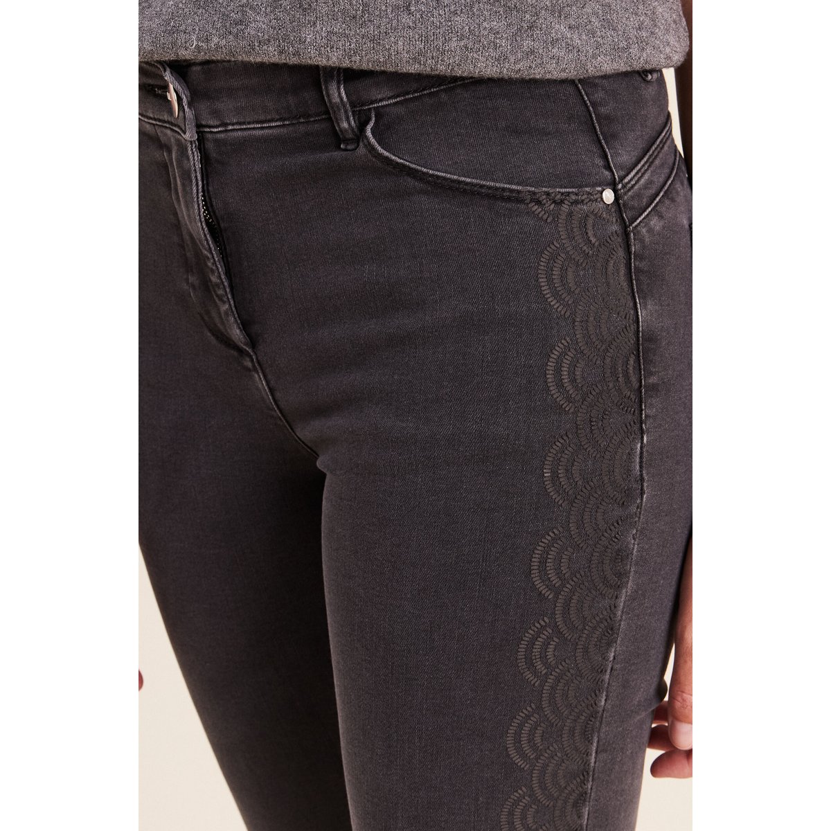 Pantalon magique l'unique denim gris, BREAL