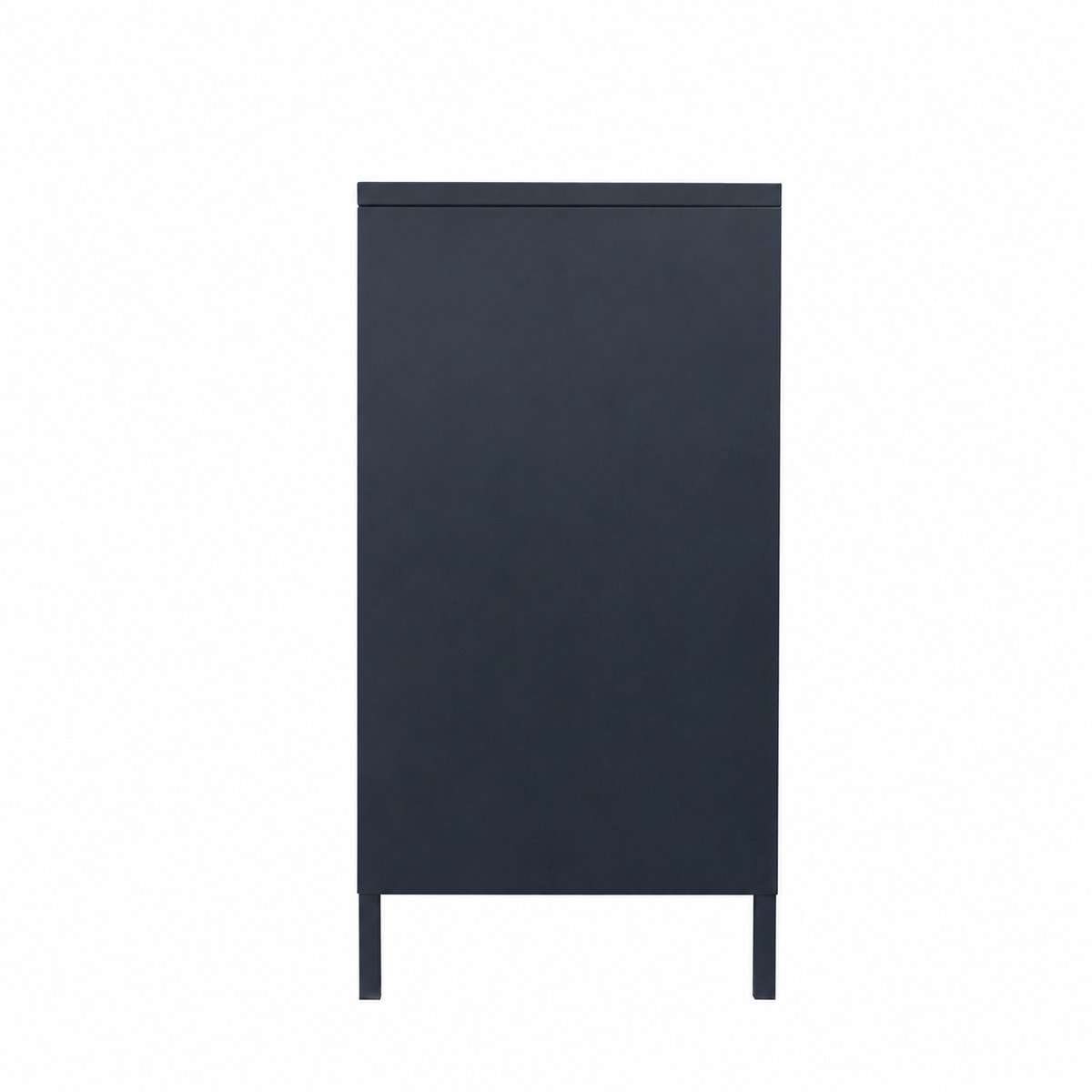 Commode 3 tiroirs, métal, JOEN bleu, NORDLYS