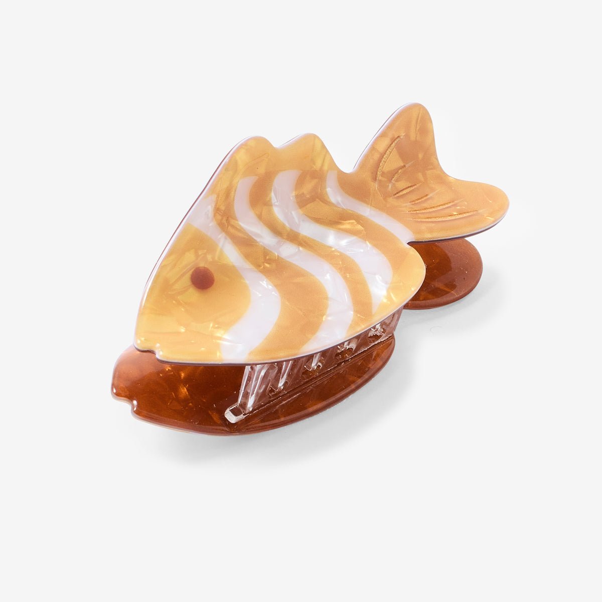 Pince à cheveux poisson orange orange, BALABOOSTE