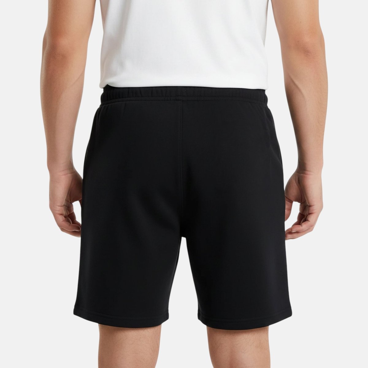 Short molletonné, taille élastique à cordon MATCH noir, ELLESSE