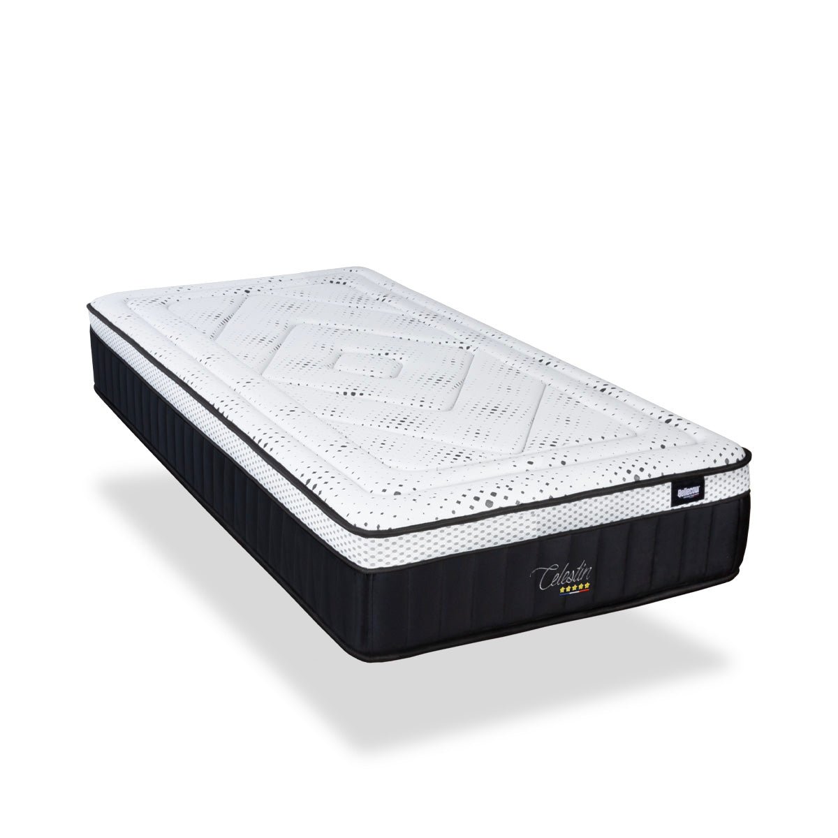 Matelas Mémoire de forme 29 cm CÉLESTIN 2.0 - 180x200 cm blanc, BELLECOUR