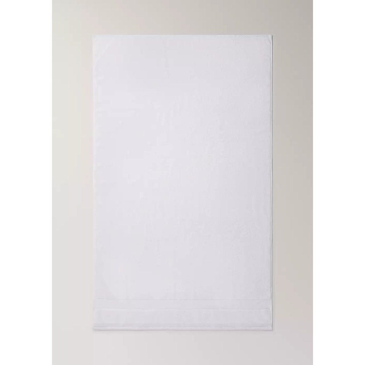 Drap de bain en coton extra doux blanc, MANGO HOME
