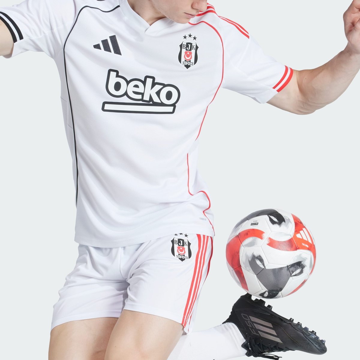 Maillot Domicile Beşiktaş Jk 25/26 Maillot Domicile Beşiktaş Jk 25/26 white, adidas Performance