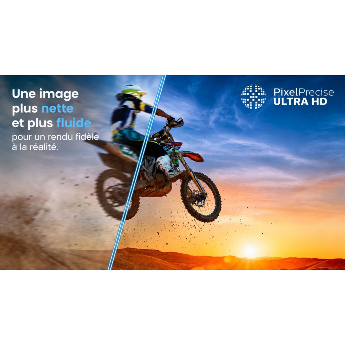 TV QLED 65PQS8501 (2026) 65" (164 cm) 4K Ultra HD - Ambilight, Smart TV couleur unique, PHILIPS