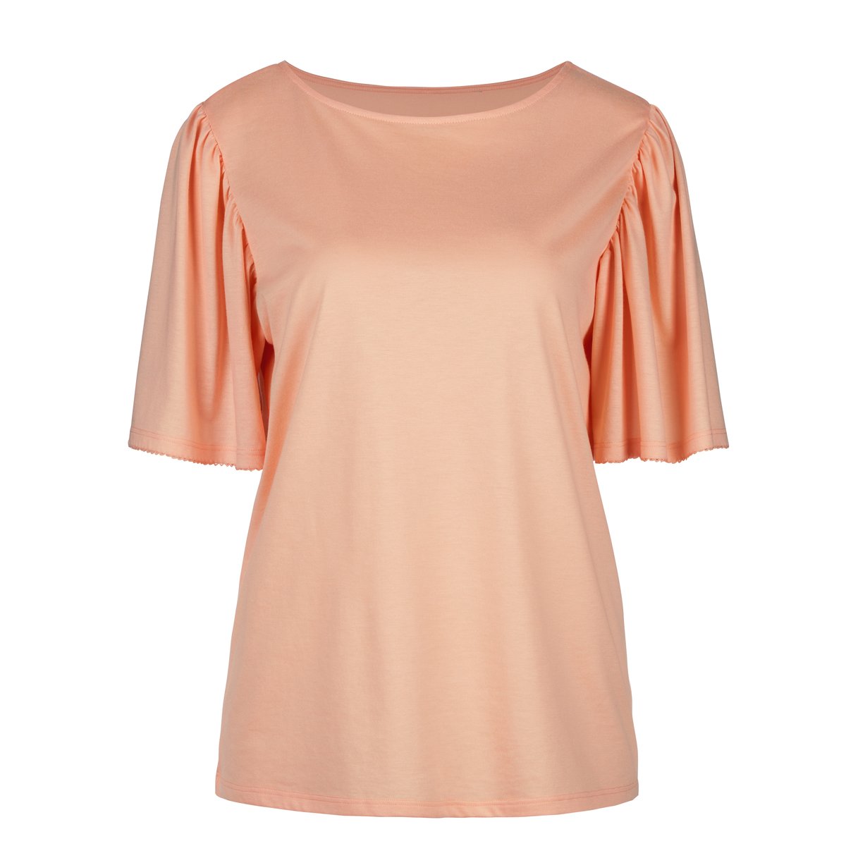 T-Shirt à manches courtes manches courtes Coton FAVOURITES JOY parfait aux pêches, CALIDA